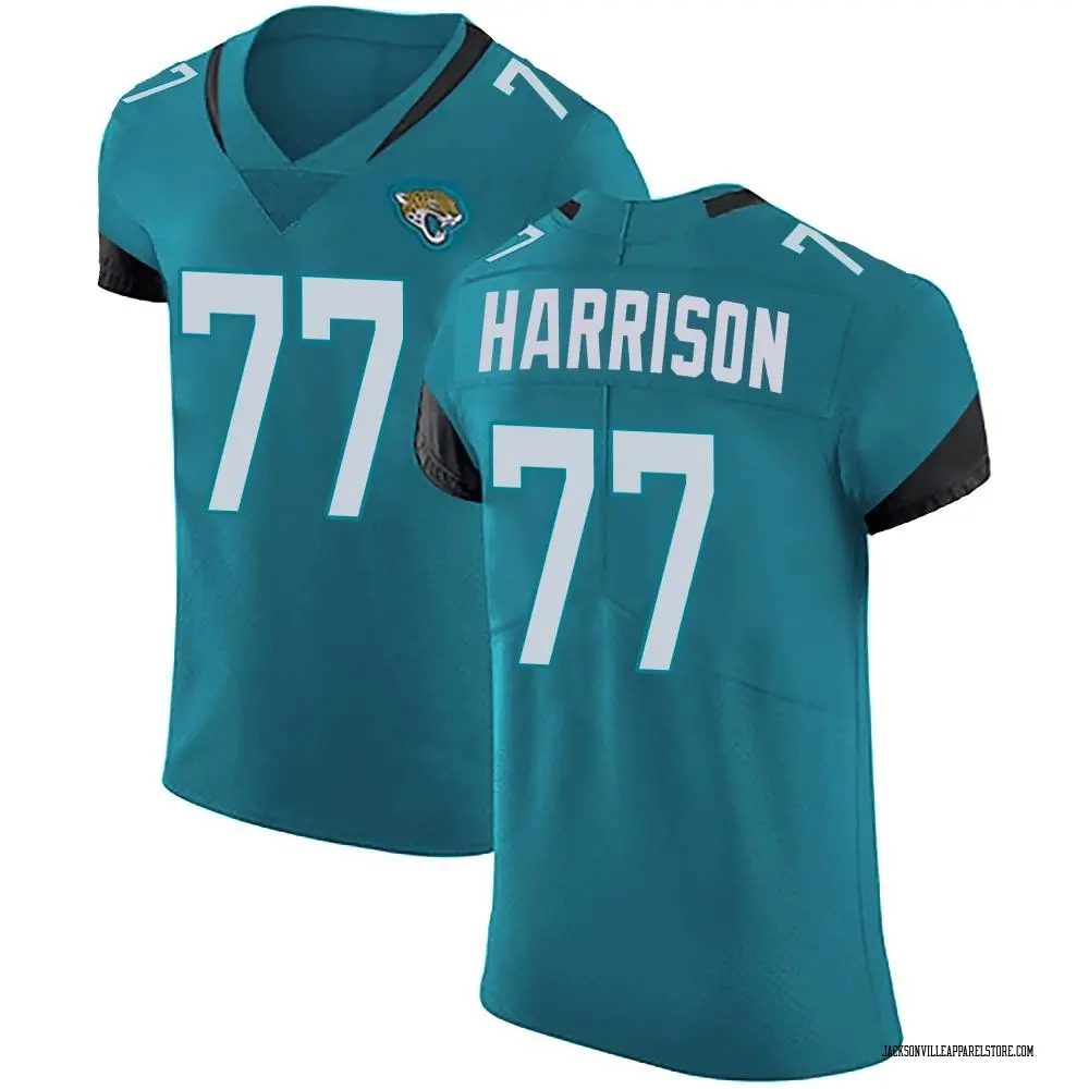 Anton Harrison Men's Elite Teal Jacksonville Jaguars Vapor Untouchable Alternate Jersey