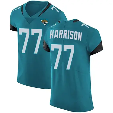 Anton Harrison Men's Elite Teal Jacksonville Jaguars Vapor Untouchable Alternate Jersey