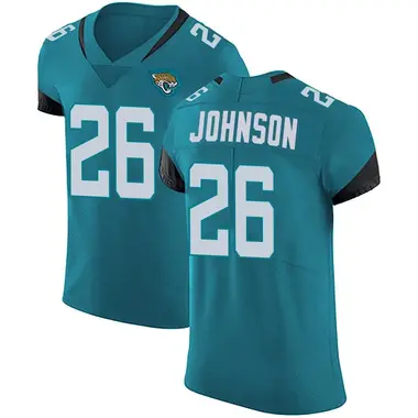 Antonio Johnson Men's Elite Teal Jacksonville Jaguars Vapor Untouchable Alternate Jersey