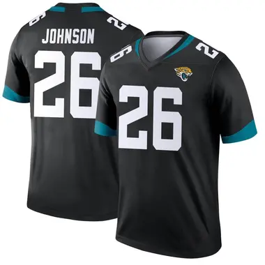 Antonio Johnson Youth Legend Black Jacksonville Jaguars Jersey