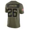 Antonio Johnson Youth Limited Olive Jacksonville Jaguars 2025 Salute to Service Jersey