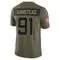 Arik Armstead Men's Limited Olive Jacksonville Jaguars 2025 Salute to Service Jersey