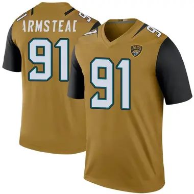 Arik Armstead Youth Legend Gold Jacksonville Jaguars Color Rush Bold Jersey