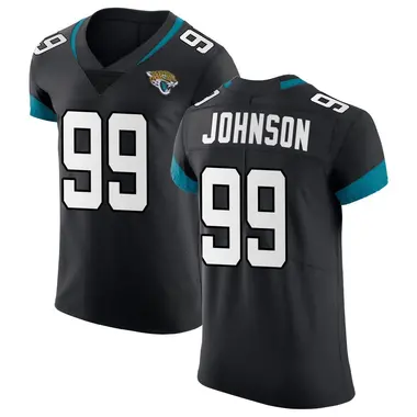 Austin Johnson Men's Elite Black Jacksonville Jaguars Vapor Untouchable Jersey