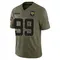 Austin Johnson Youth Limited Olive Jacksonville Jaguars 2025 Salute to Service Jersey