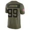Austin Johnson Youth Limited Olive Jacksonville Jaguars 2025 Salute to Service Jersey
