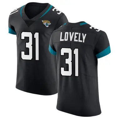 Keni-H Lovely Men's Elite Black Jacksonville Jaguars Vapor Untouchable Jersey