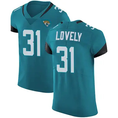 Keni-H Lovely Men's Elite Teal Jacksonville Jaguars Vapor Untouchable Alternate Jersey